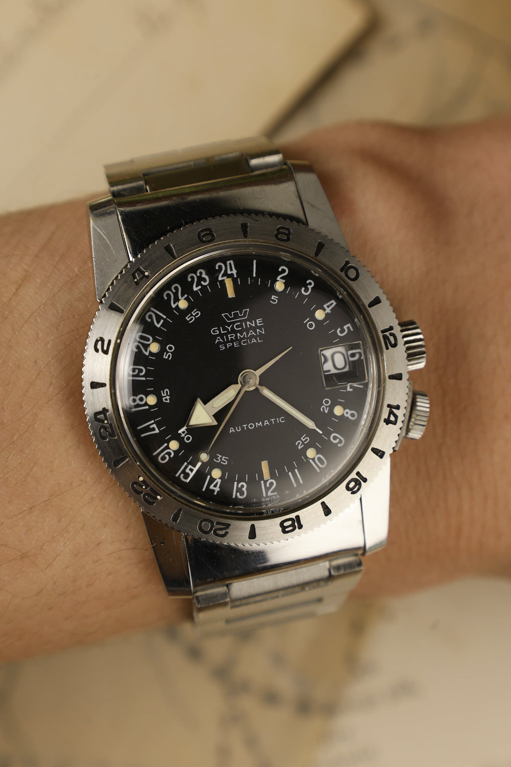 Vintage Glycine Airman Special, Ref. 323.1119