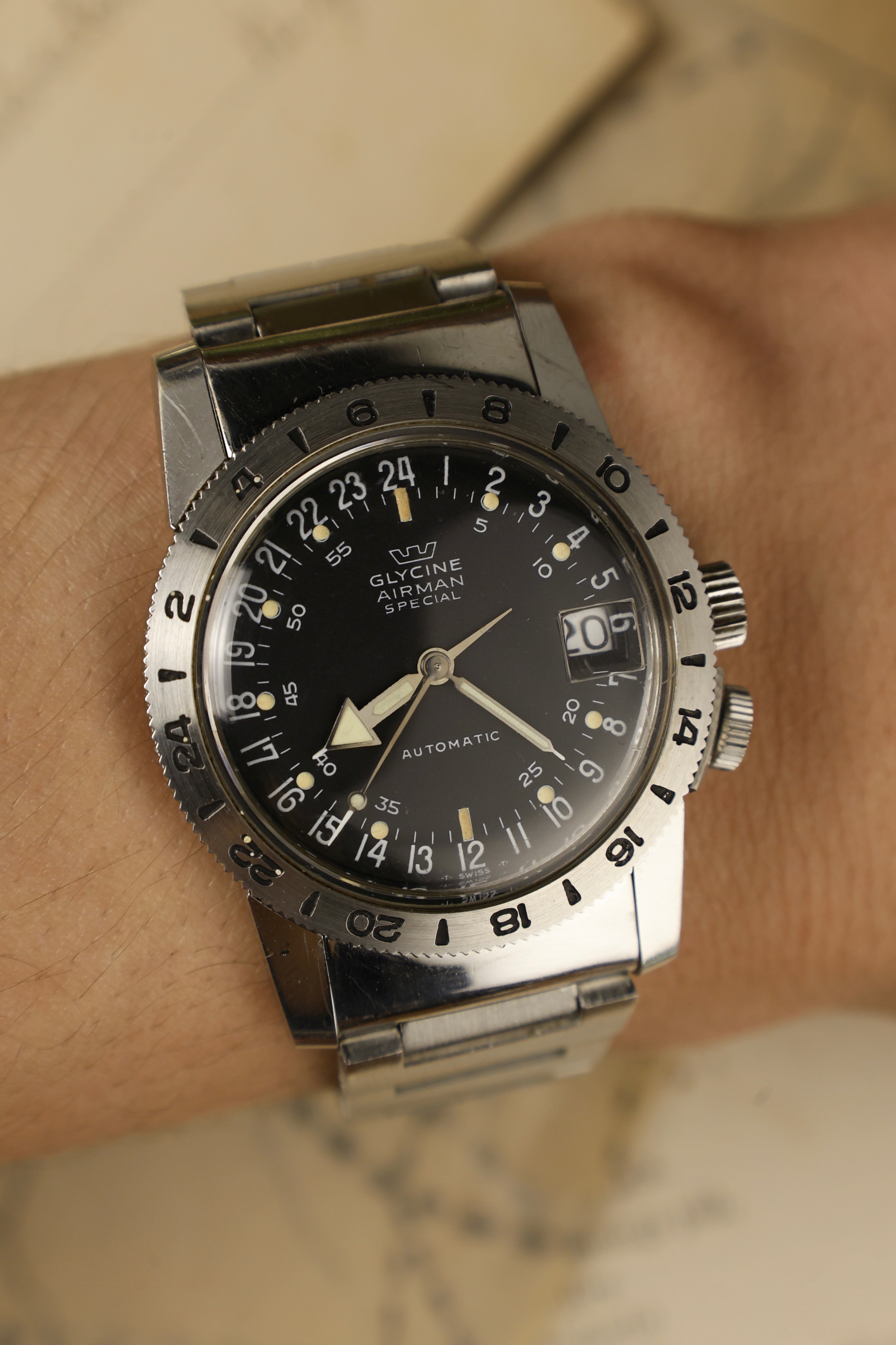 Vintage Glycine Airman Special, Ref. 323.1119
