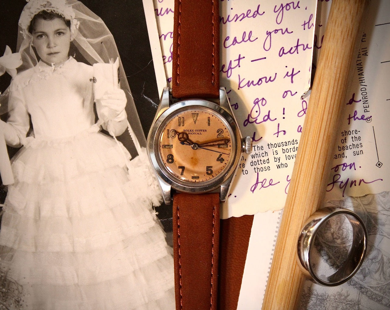 Rolex Oyster Royal, Salmon Dial, Manual Wind, Ref. 3121