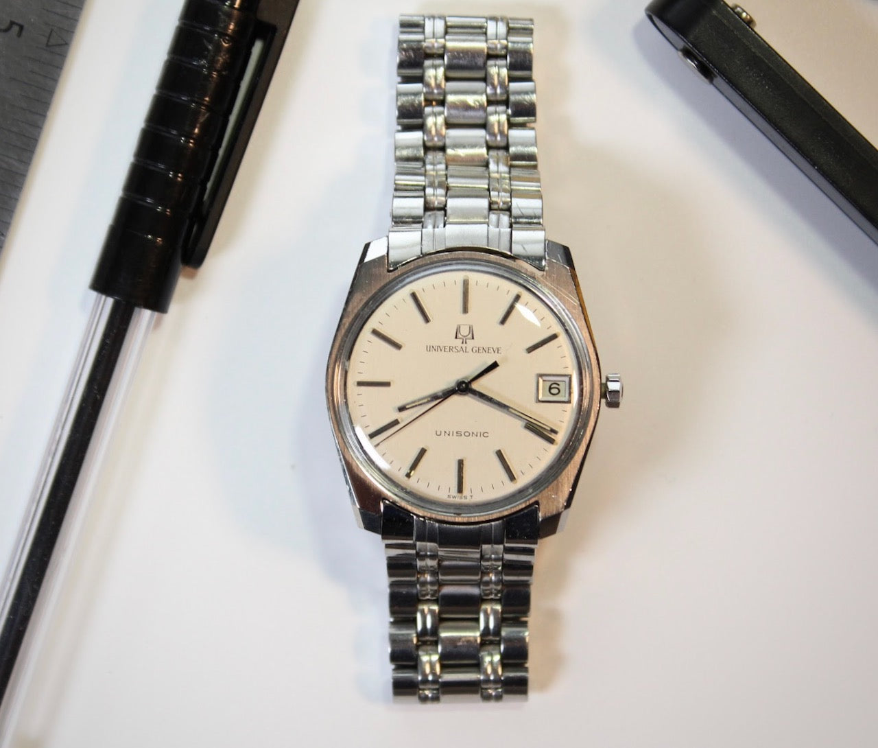 Universal Geneve Unisonic, Ref. 852100, Tuning Fork